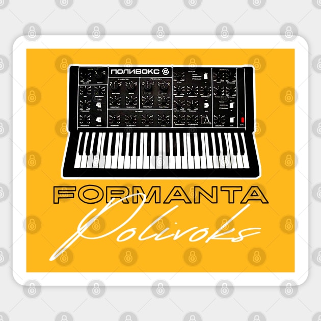 Formanta Polivoks Russian Analog Synth Sticker by DankFutura